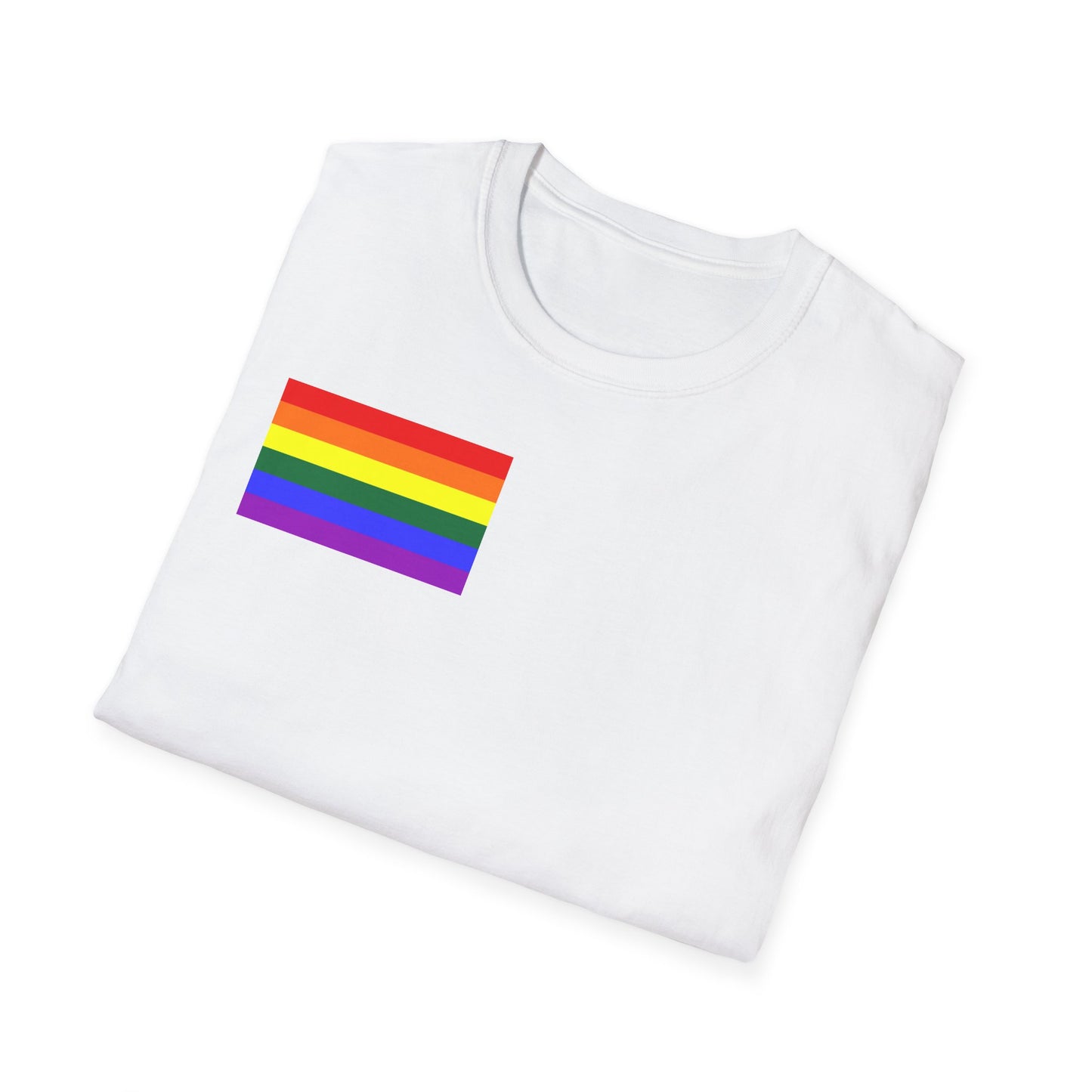Rainbow Pride Flag T-Shirt | LGBTQ+ Equality & Love Tee - Prideful Pursuit