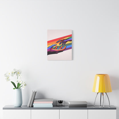 Vibrant Pride Matte Canvas | LGBTQ+ Wall Art & Home Decor