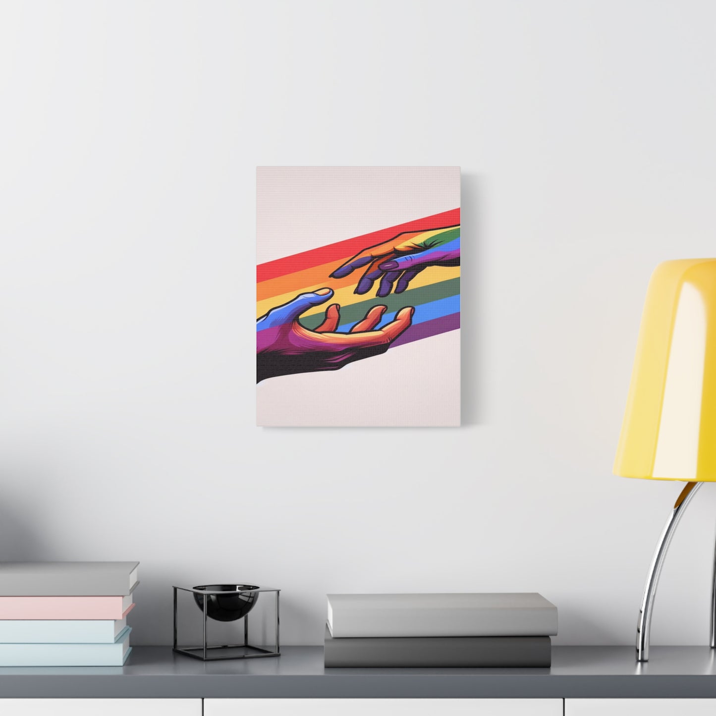 Vibrant Pride Matte Canvas | LGBTQ+ Wall Art & Home Decor