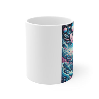 Ceramic Mug (Transgender Cosmic Theme)