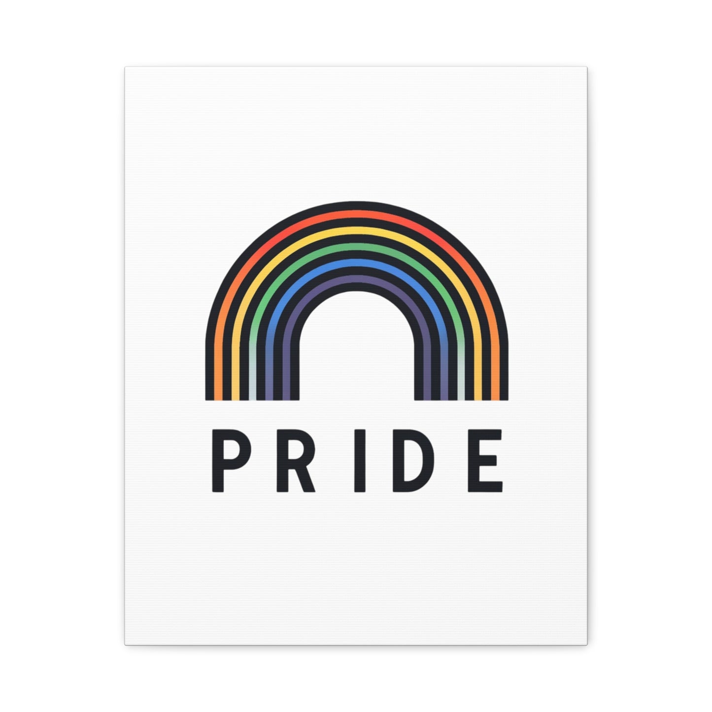 Vibrant Pride Matte Canvas | LGBTQ+ Wall Art & Home Decor