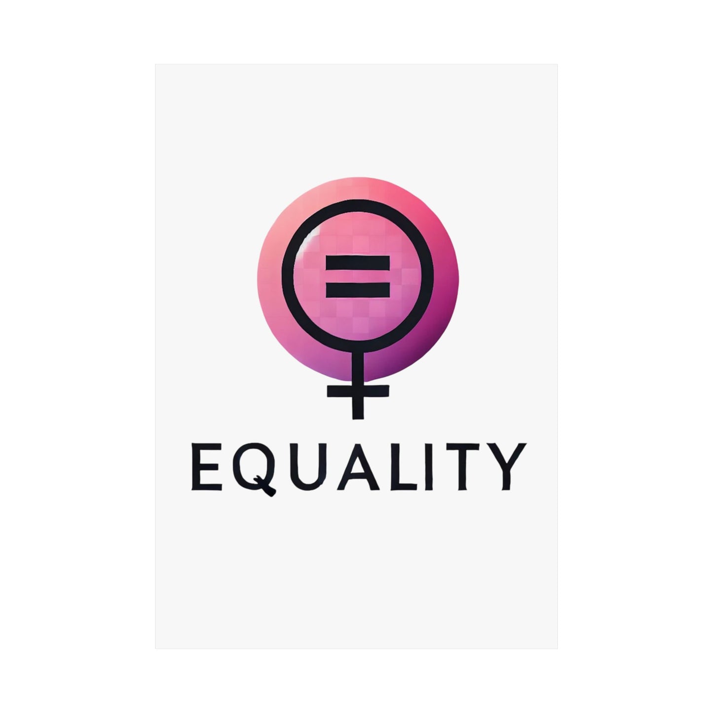 Equality Poster | Bold & Inspiring Social Justice Wall Art