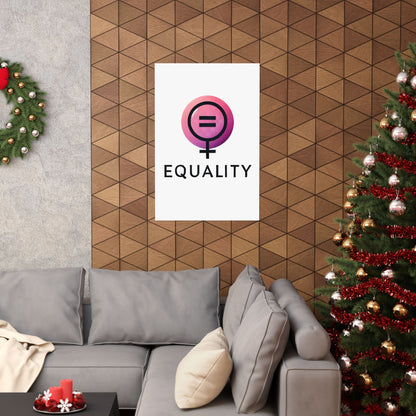 Equality Poster | Bold & Inspiring Social Justice Wall Art