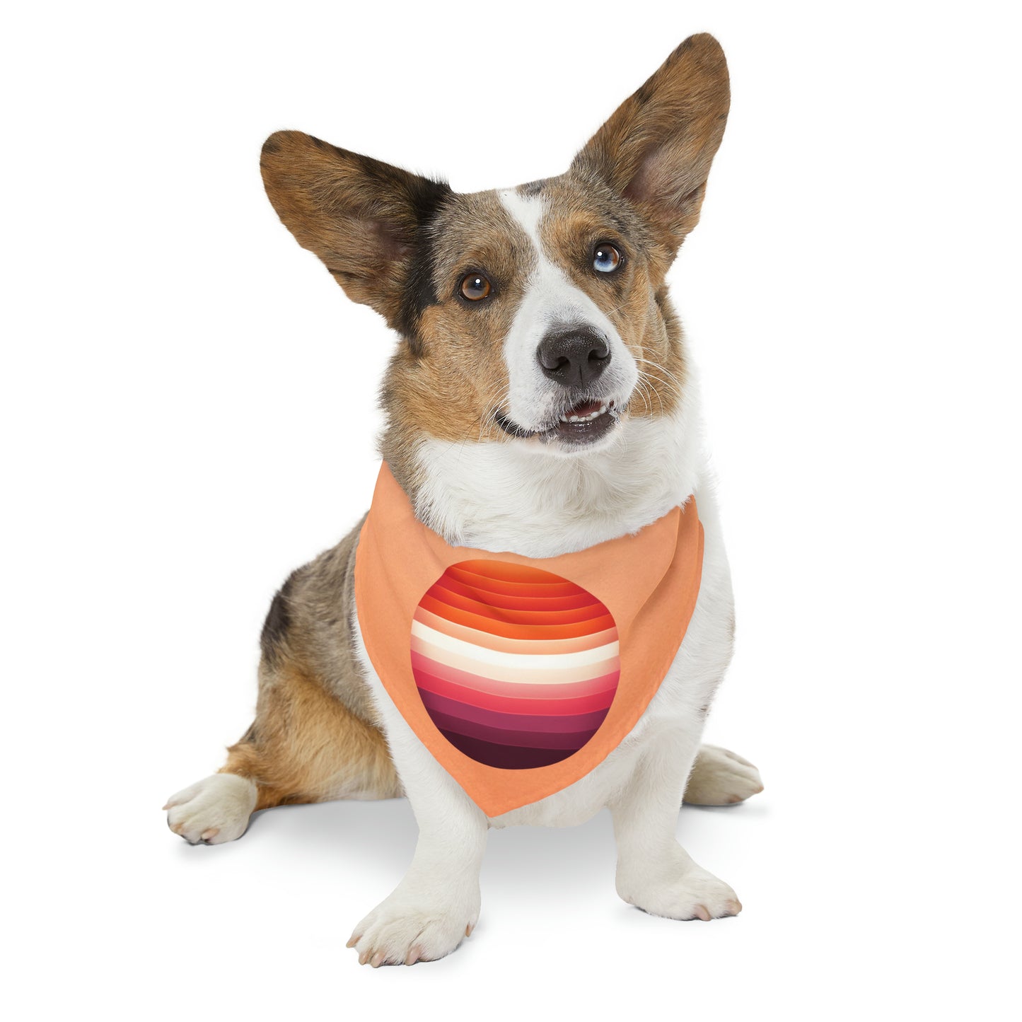 Pet Bandana Collar (Lesbian) - Prideful Pursuit