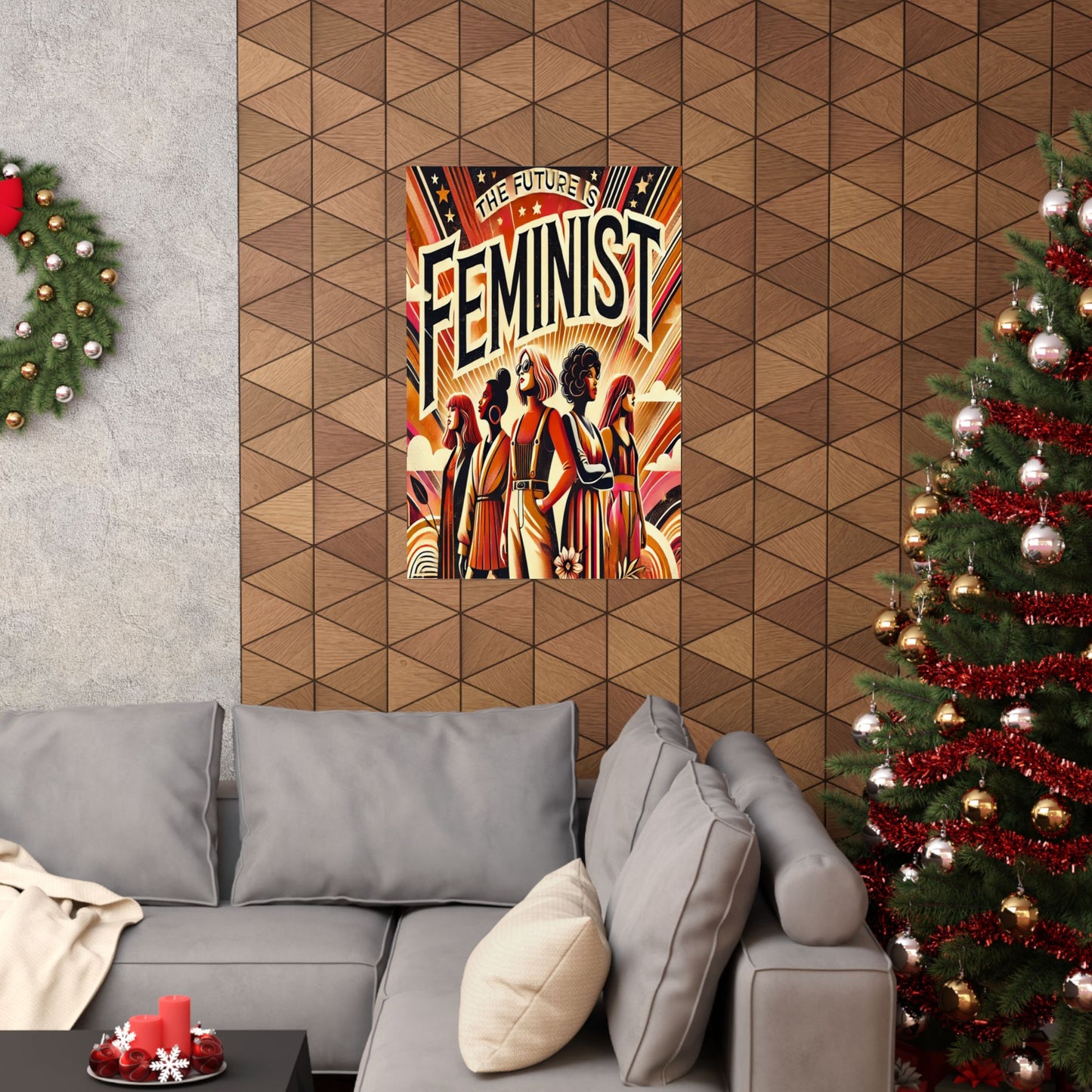 Feminist Future Poster | Bold Art for Gender Equality & Change