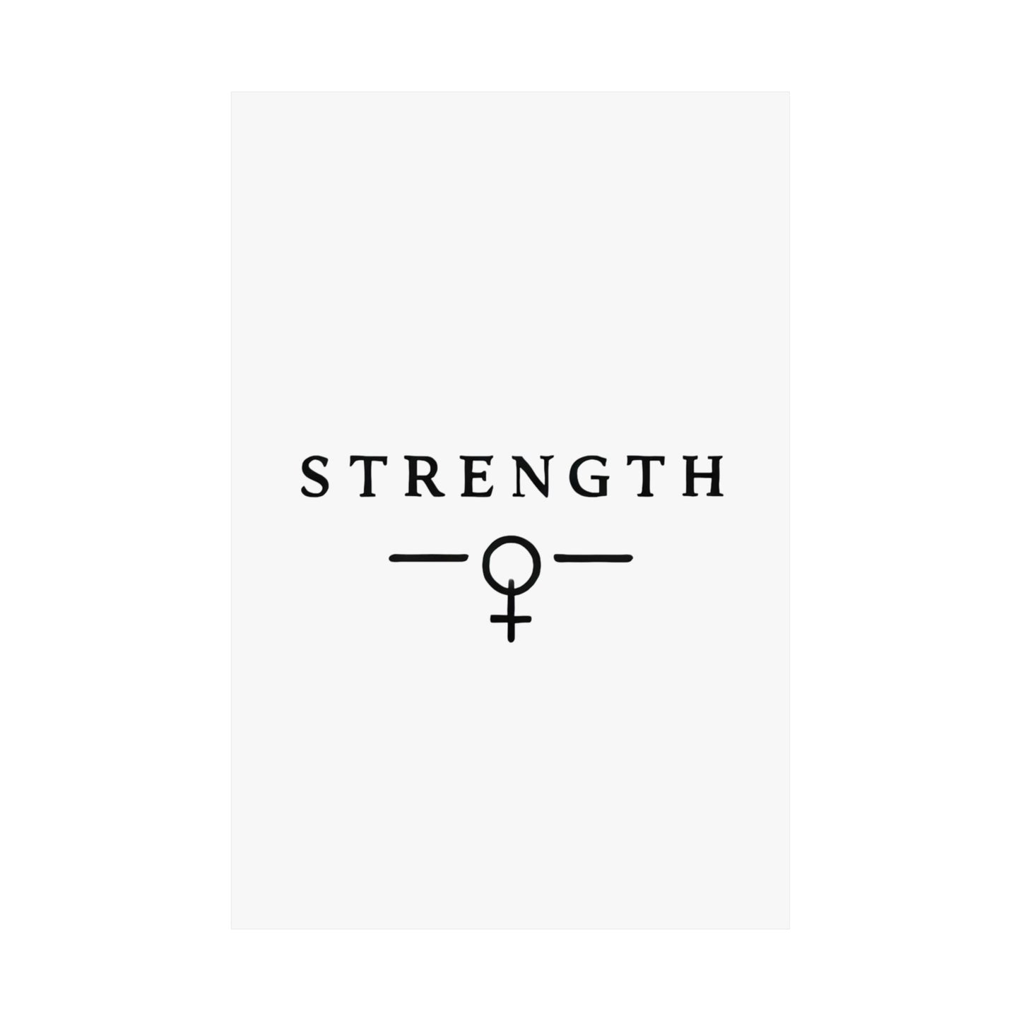 Empowerment Poster | Bold Motivation & Feminist Wall Art