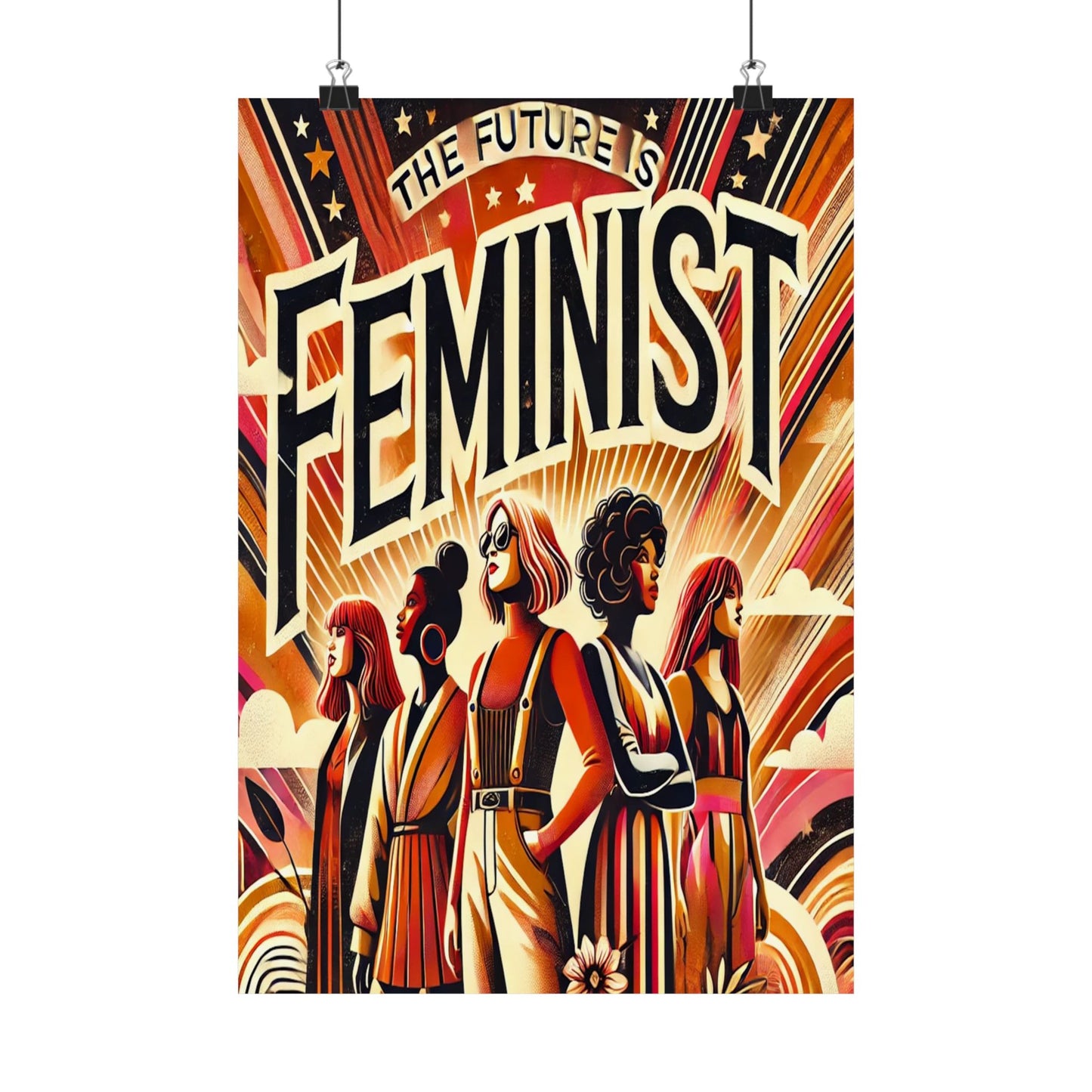 Feminist Future Poster | Bold Art for Gender Equality & Change