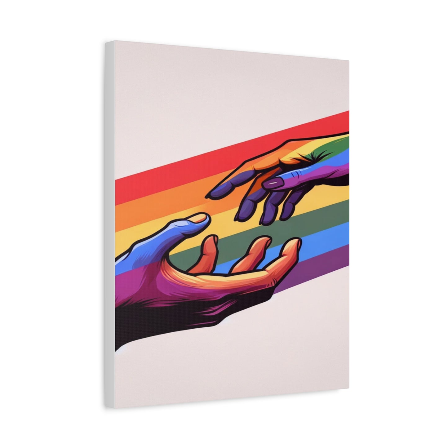 Vibrant Pride Matte Canvas | LGBTQ+ Wall Art & Home Decor