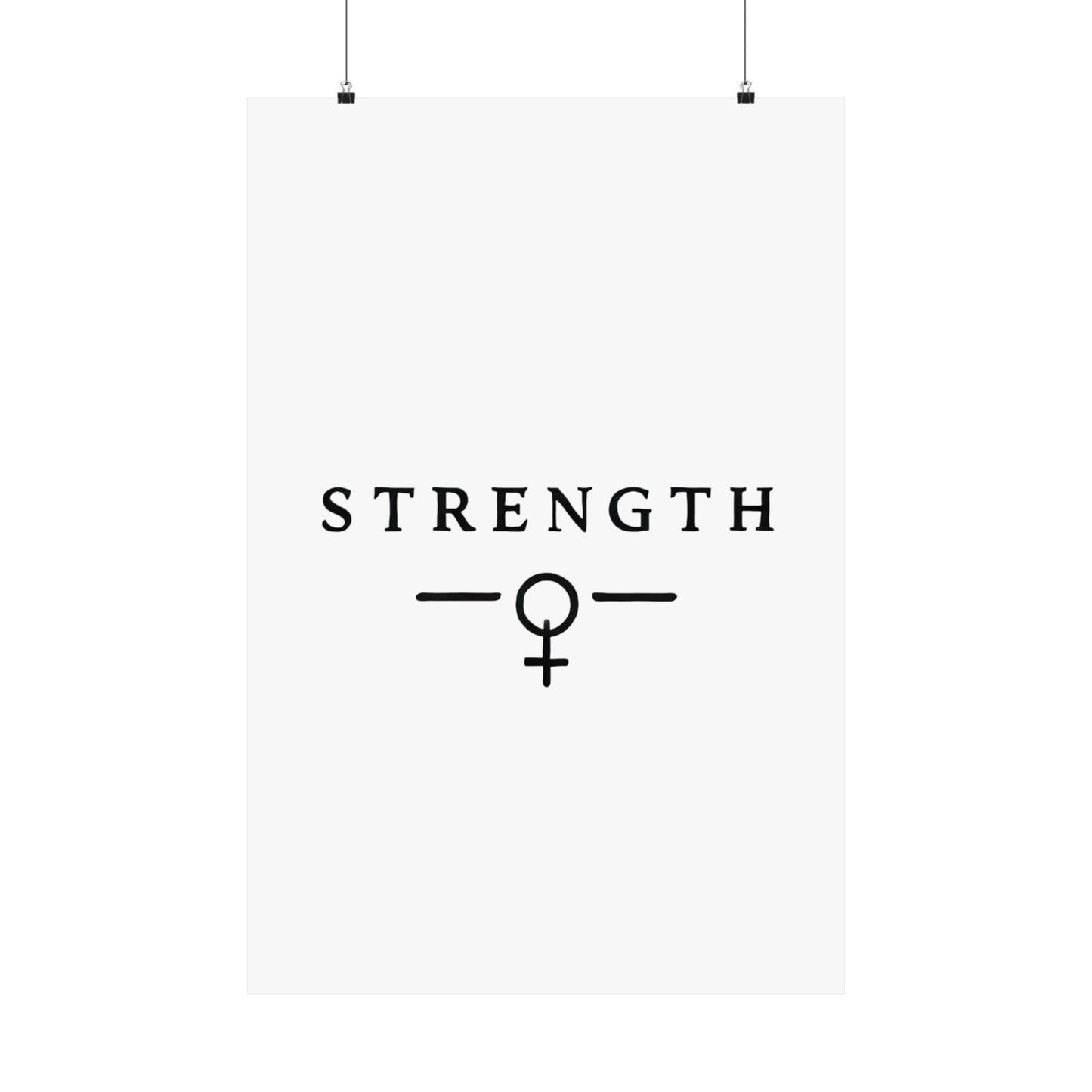 Empowerment Poster | Bold Motivation & Feminist Wall Art