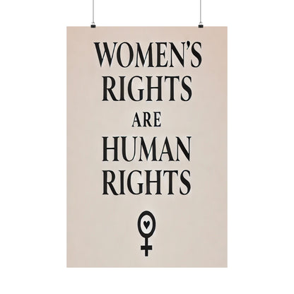 Feminist Future Poster | Empowering Women’s Rights Wall Art