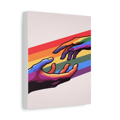 Vibrant Pride Matte Canvas | LGBTQ+ Wall Art & Home Decor