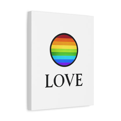 "LOVE" Pride Canvas | LGBTQ+ Wall Art & Home Decor