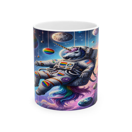 Ceramic Mug (Rainbow Unicorn)