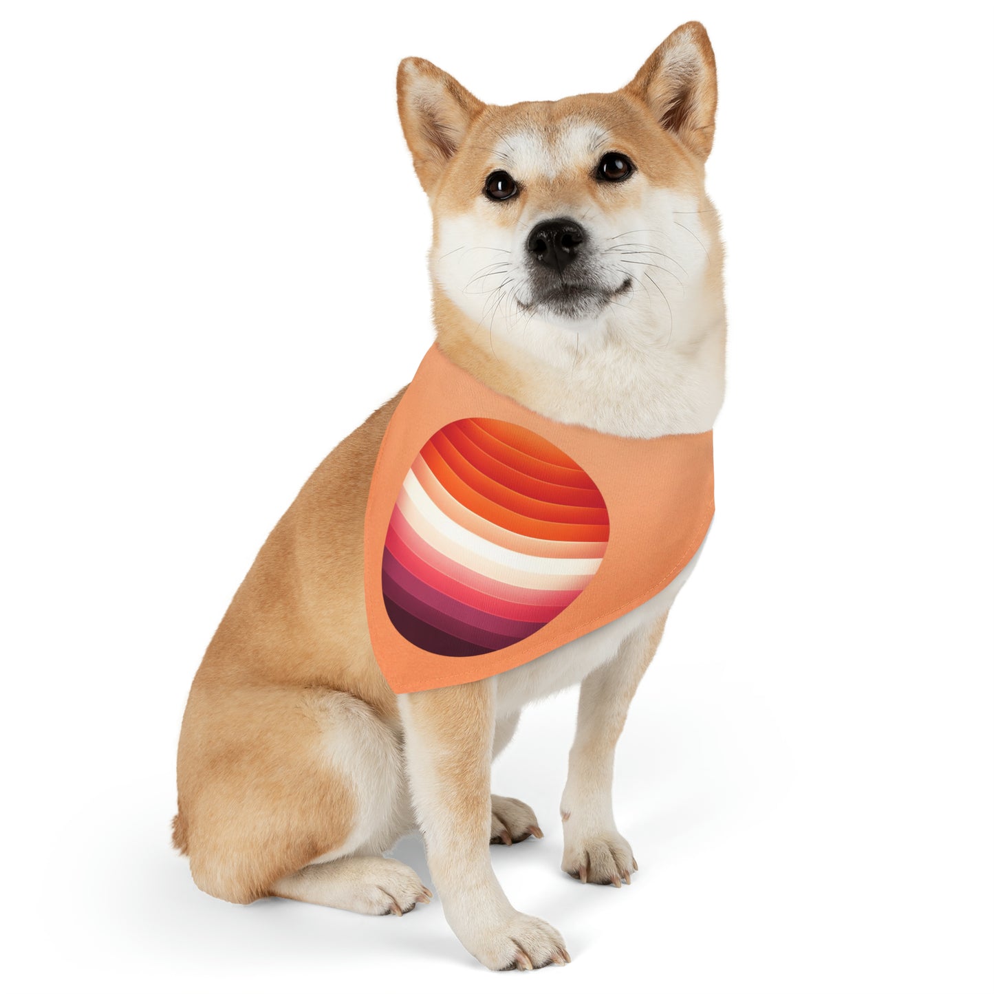Pet Bandana Collar (Lesbian) - Prideful Pursuit