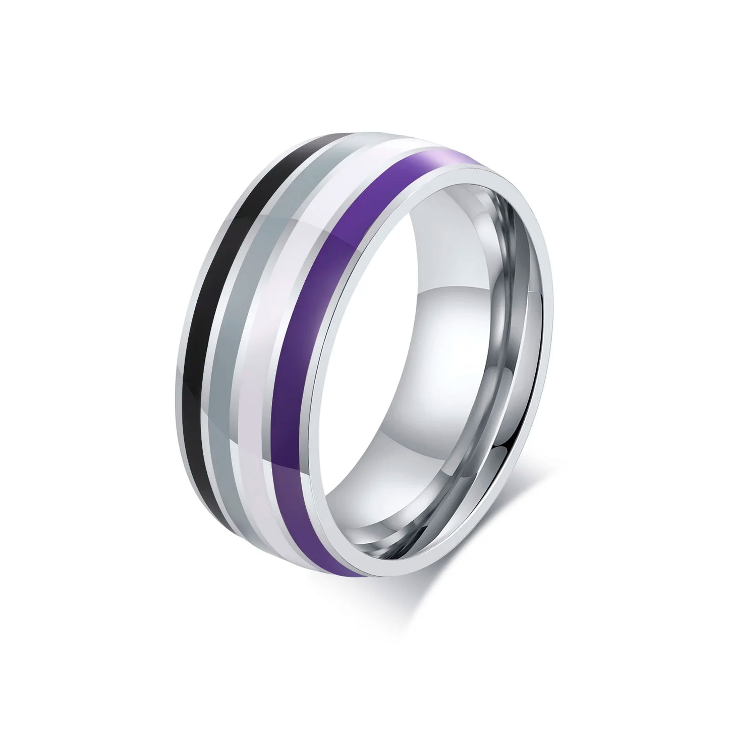 Asexual Pride Ring