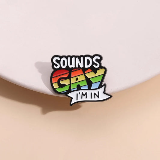 Rainbow Pride Enamel Pin