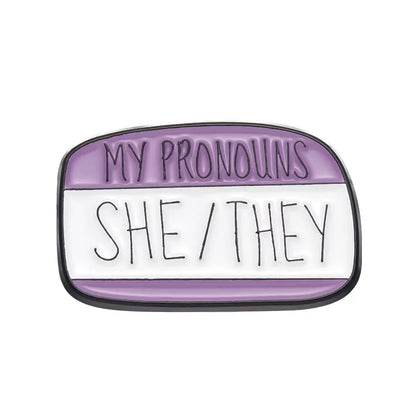 Pronoun Pin Collection