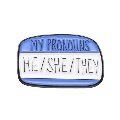 Pronoun Pin Collection