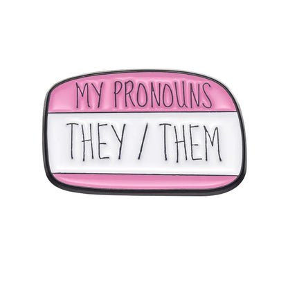 Pronoun Pin Collection